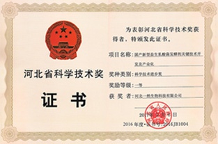 河北省科技進步一等獎